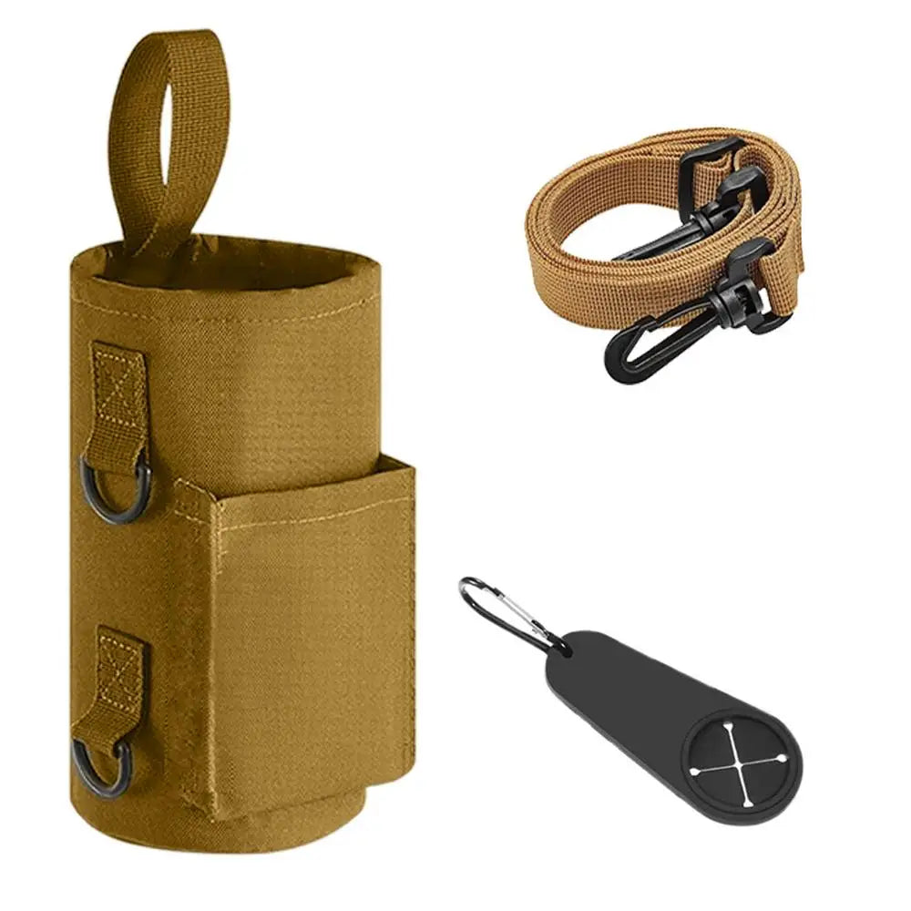 Magnetic Gym Water Bottle Bag Holder, Built-in Magnet for Easy Attachment to Metal Surface, Magnetic Bottle Sleeve Pouch