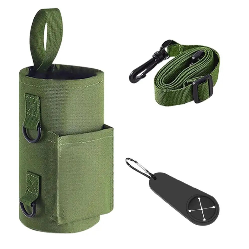 Magnetic Gym Water Bottle Bag Holder, Built-in Magnet for Easy Attachment to Metal Surface, Magnetic Bottle Sleeve Pouch